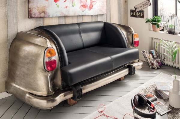 Sofa / Autosofa AMBASSADOR, Heck, geflext