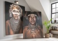 Wandbild INDIAN Man, links 96.018-100616, rechts 96.017-100615
